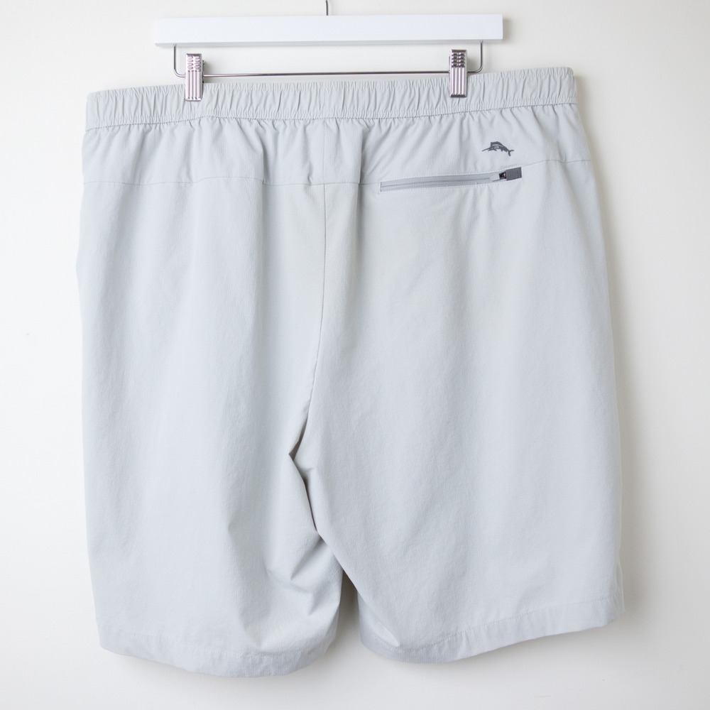 Tommy Bahama Chip Shot Pull On Shorts Mens 1XLB Gray IslandZone Big Tall Golf - Picture 6 of 12